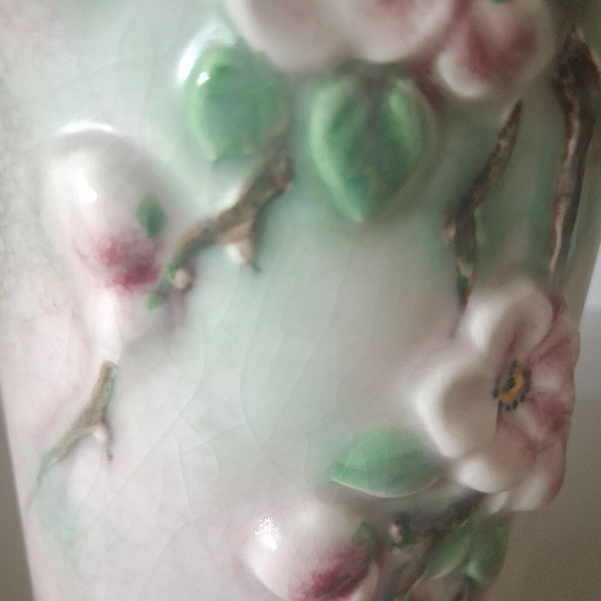 Vintage SylvaC Apple Blossom Vase 2870