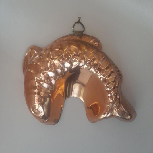 Fish shaped Copral copper mould