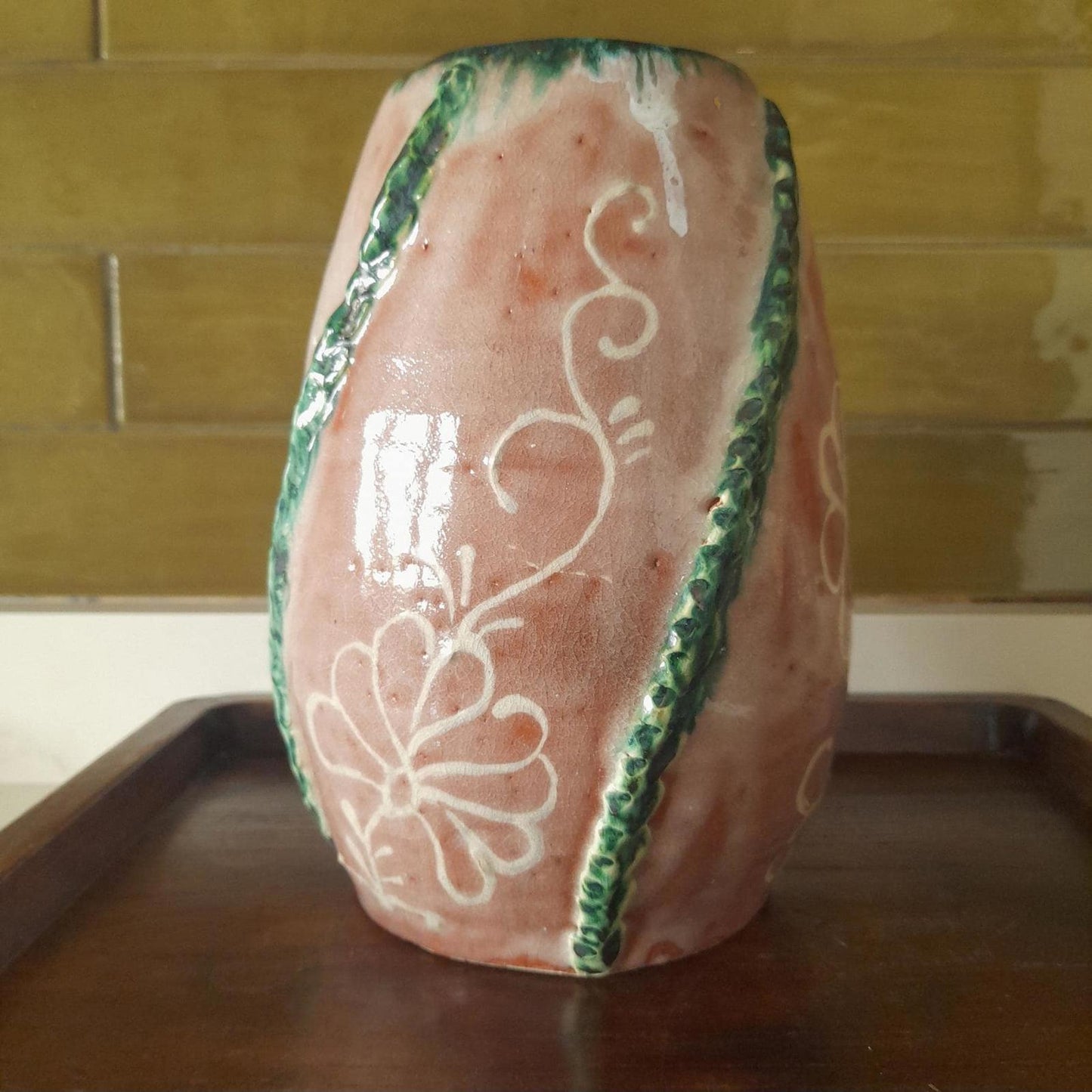 Studio pottery vase