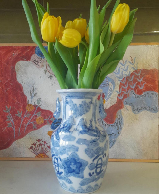 Chinese baluster vase