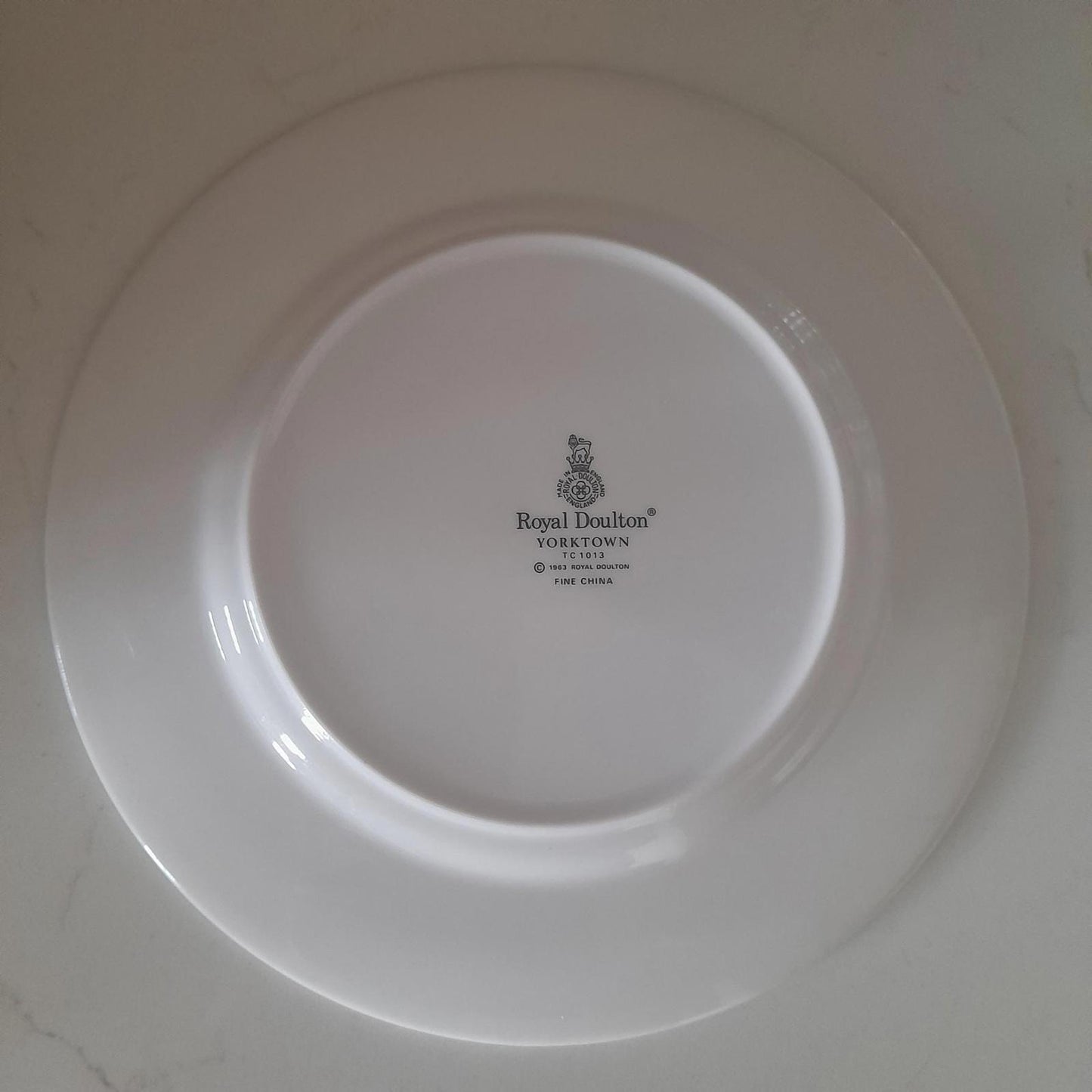 Royal Doulton Yorktown teapot and saucer