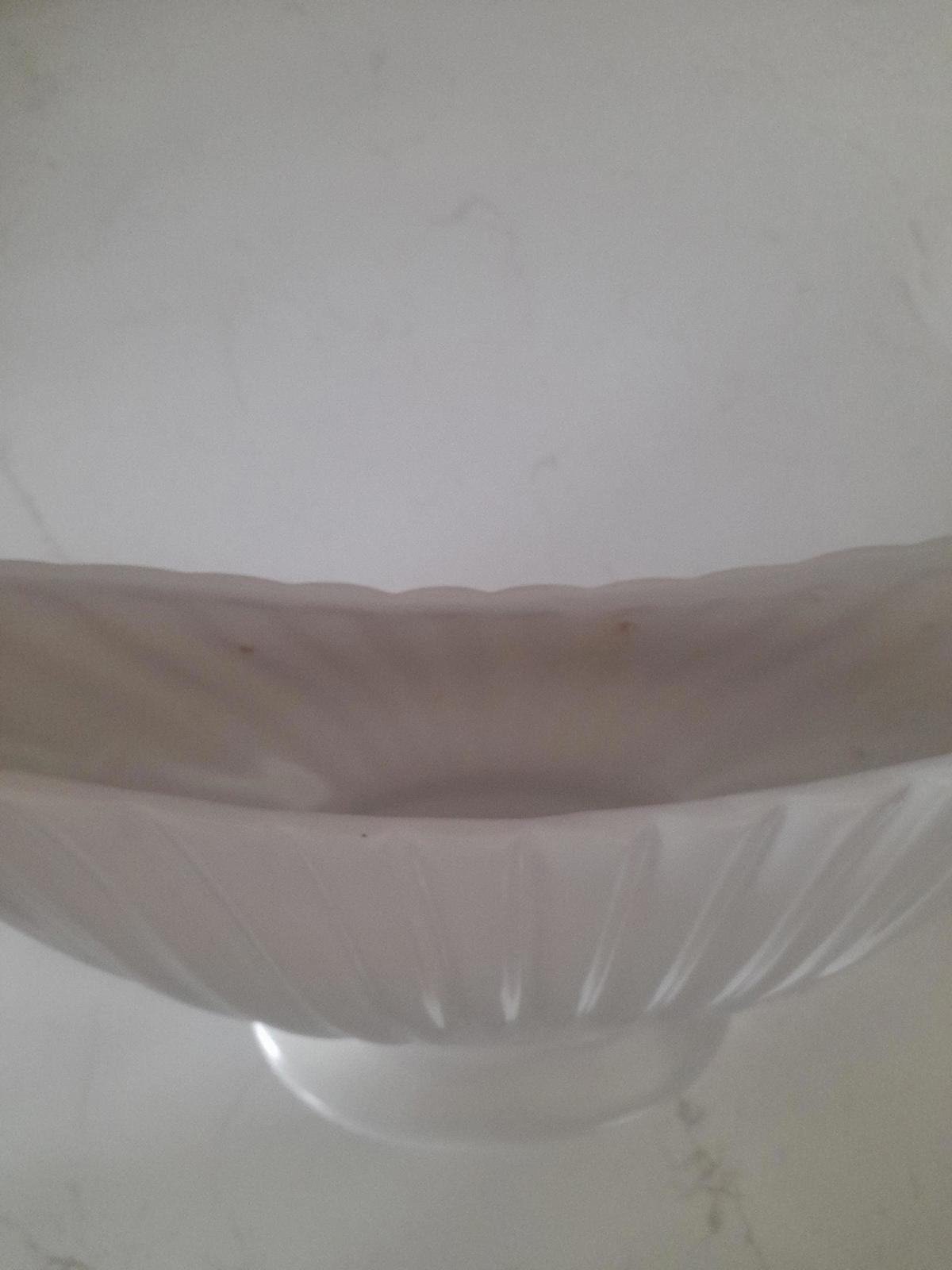 Arthur Wood Kenya double handled white mantle vase