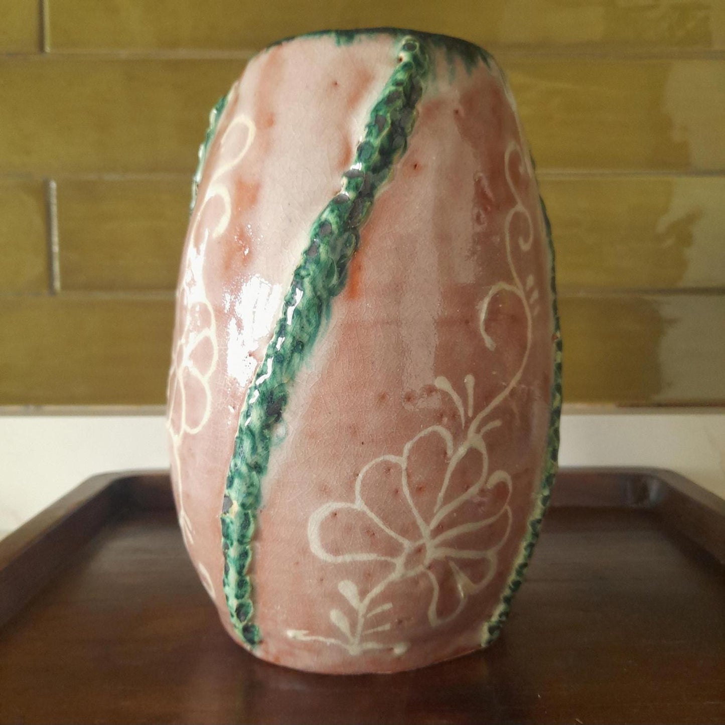 Studio pottery vase