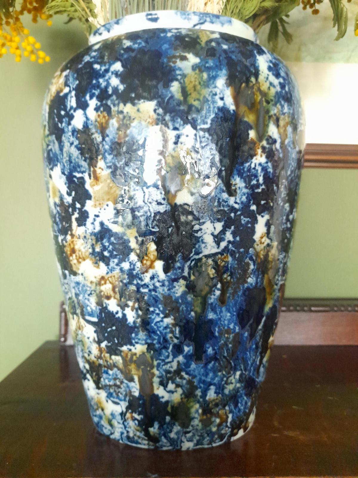 A large studio pottery vase