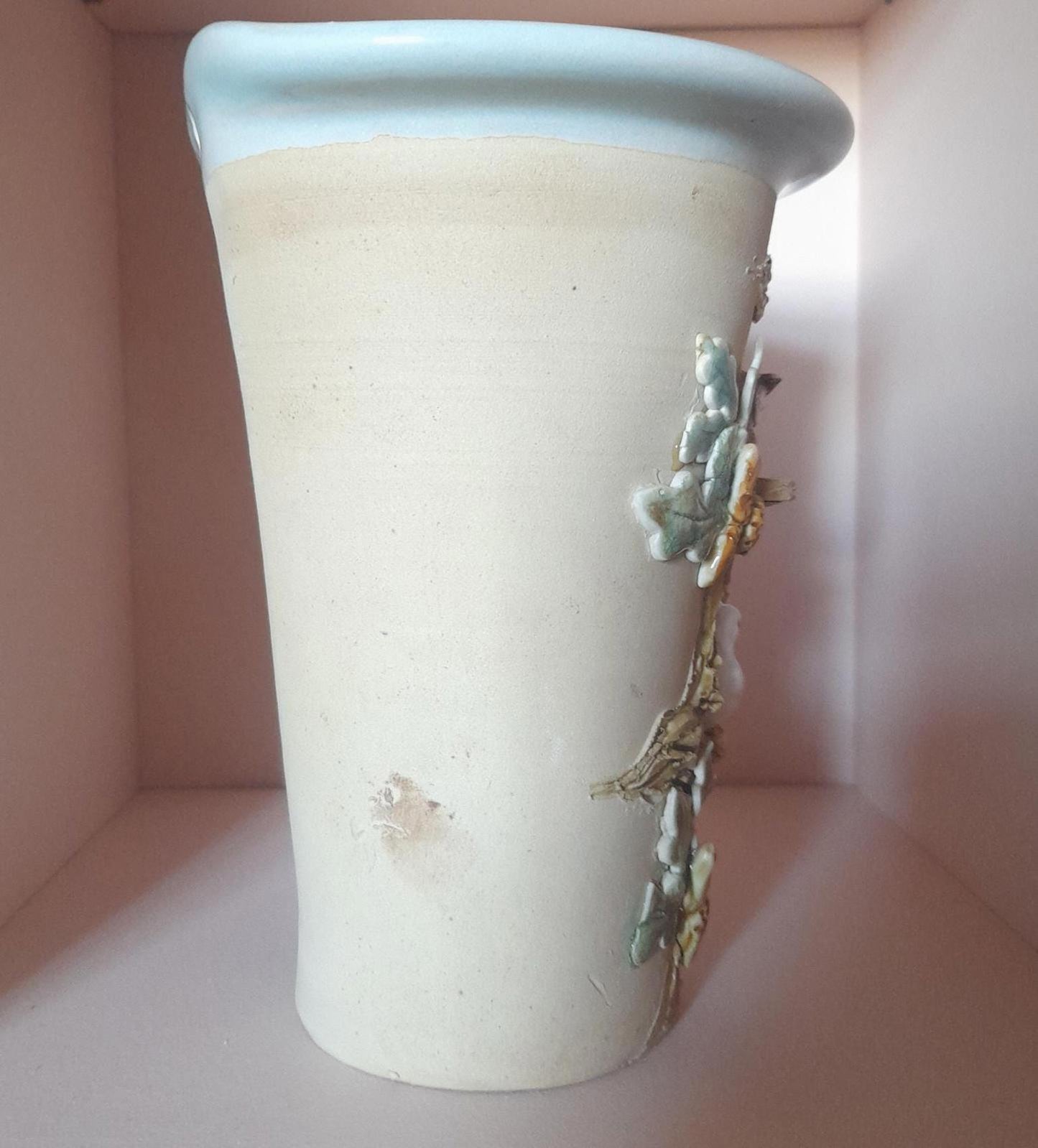 Wall hanging vase by Sue Pitcher