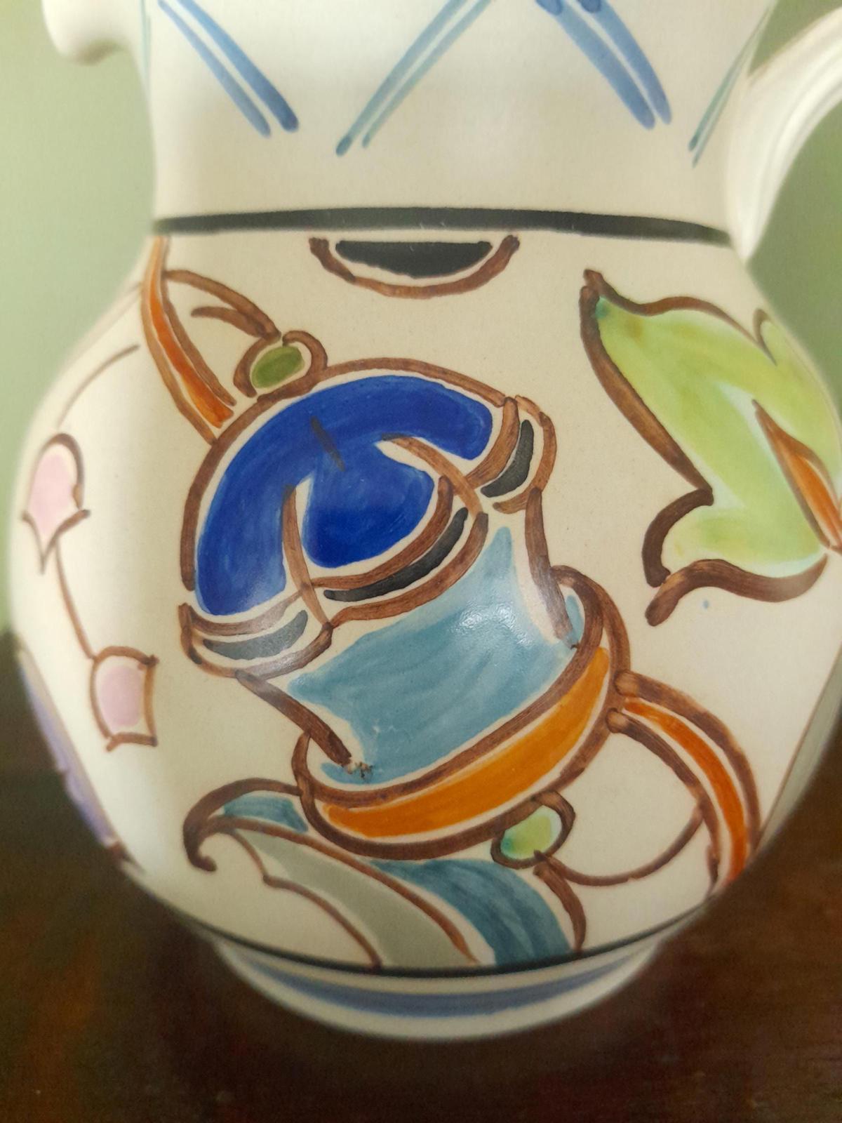Vintage Honiton art deco style jug