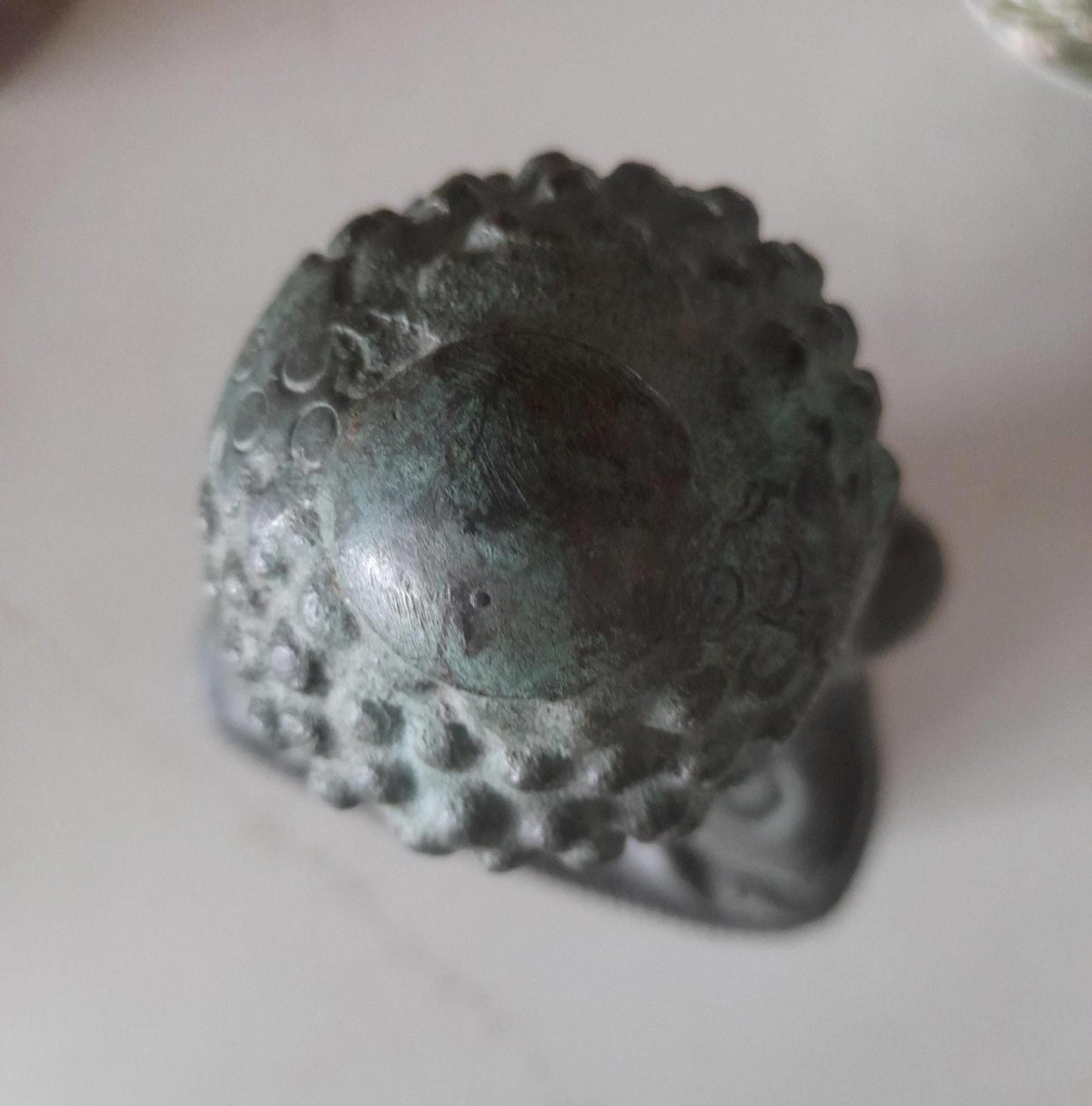 Tibetan bronze figure of a Buddha seated in the lotus position