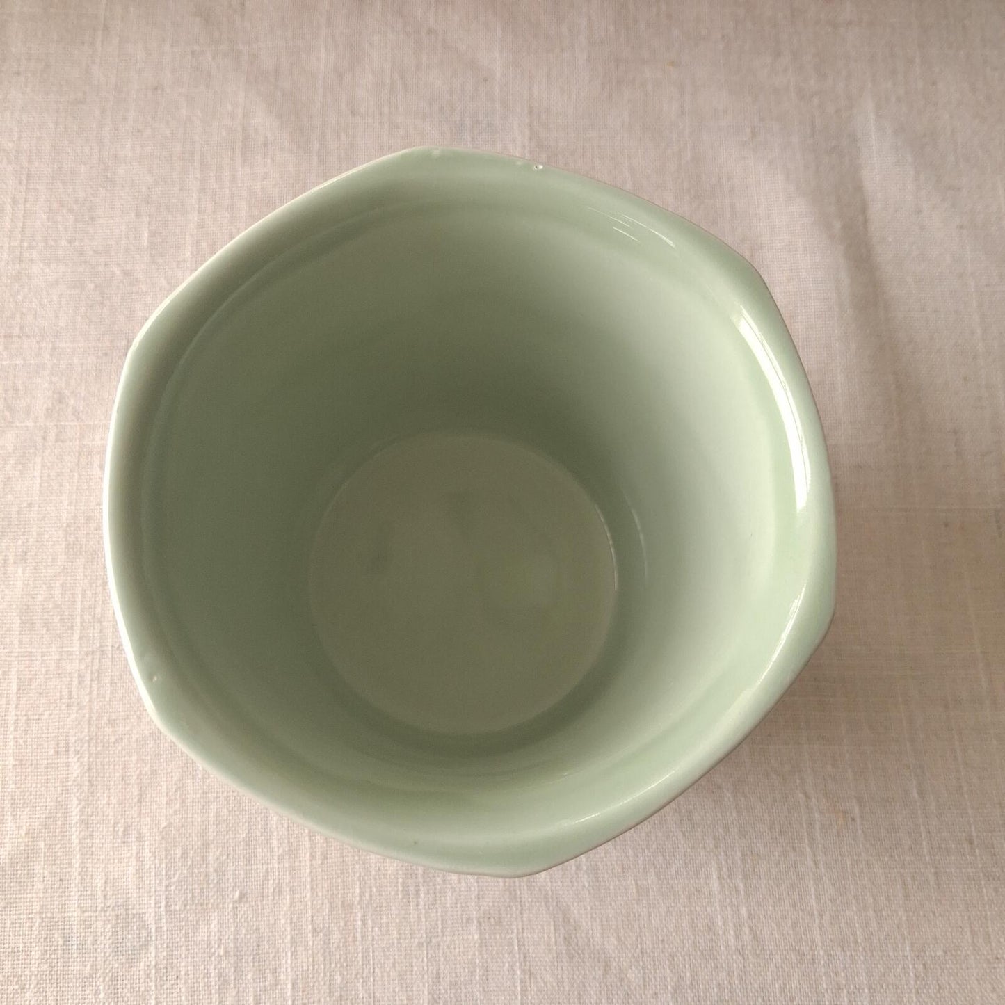 Churchill mint green small planter