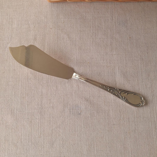 Silver plated fish slice server