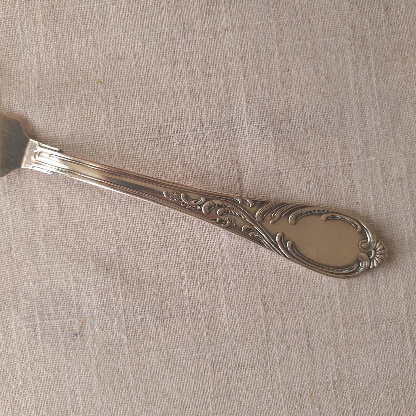 Silver plated fish slice server