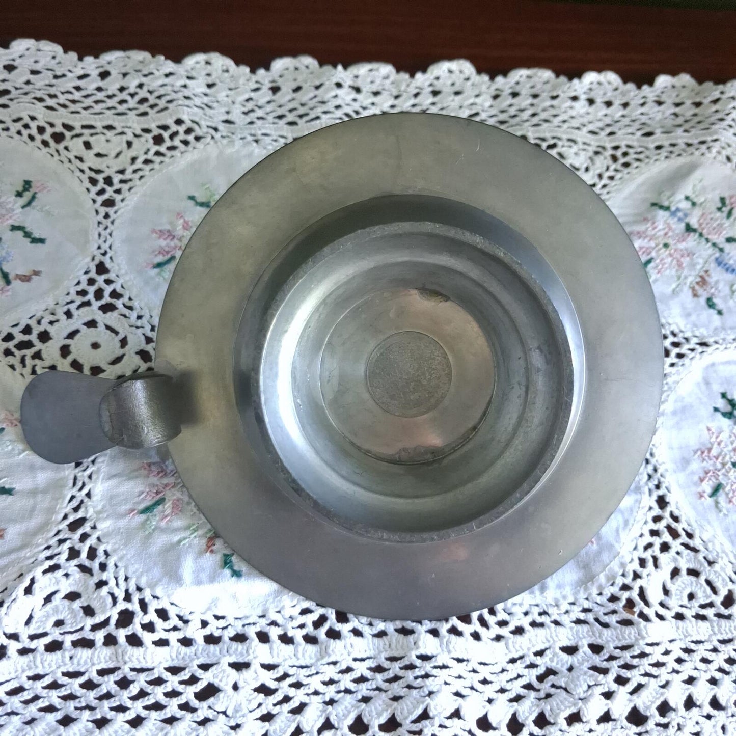 Vintage Pewter chamberstick