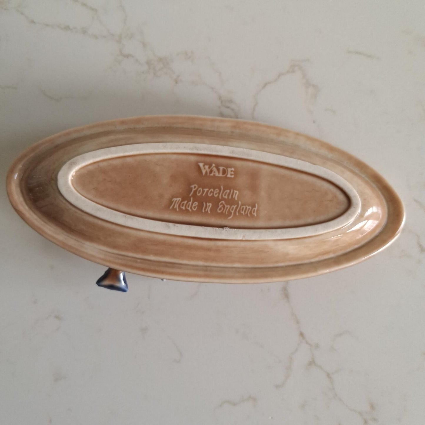 Wade trinket/pink dish with bird
