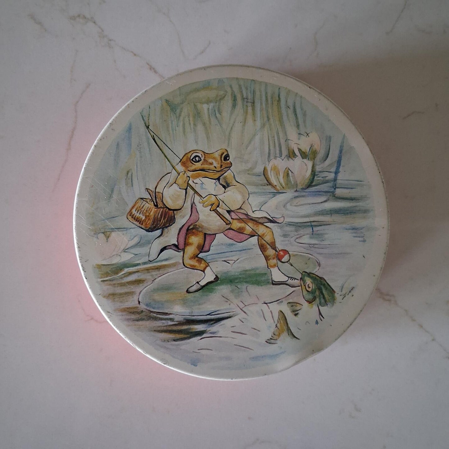 Vintage Jeremy Fisher sweet tin