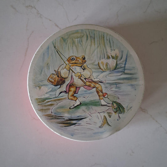 Vintage Jeremy Fisher sweet tin