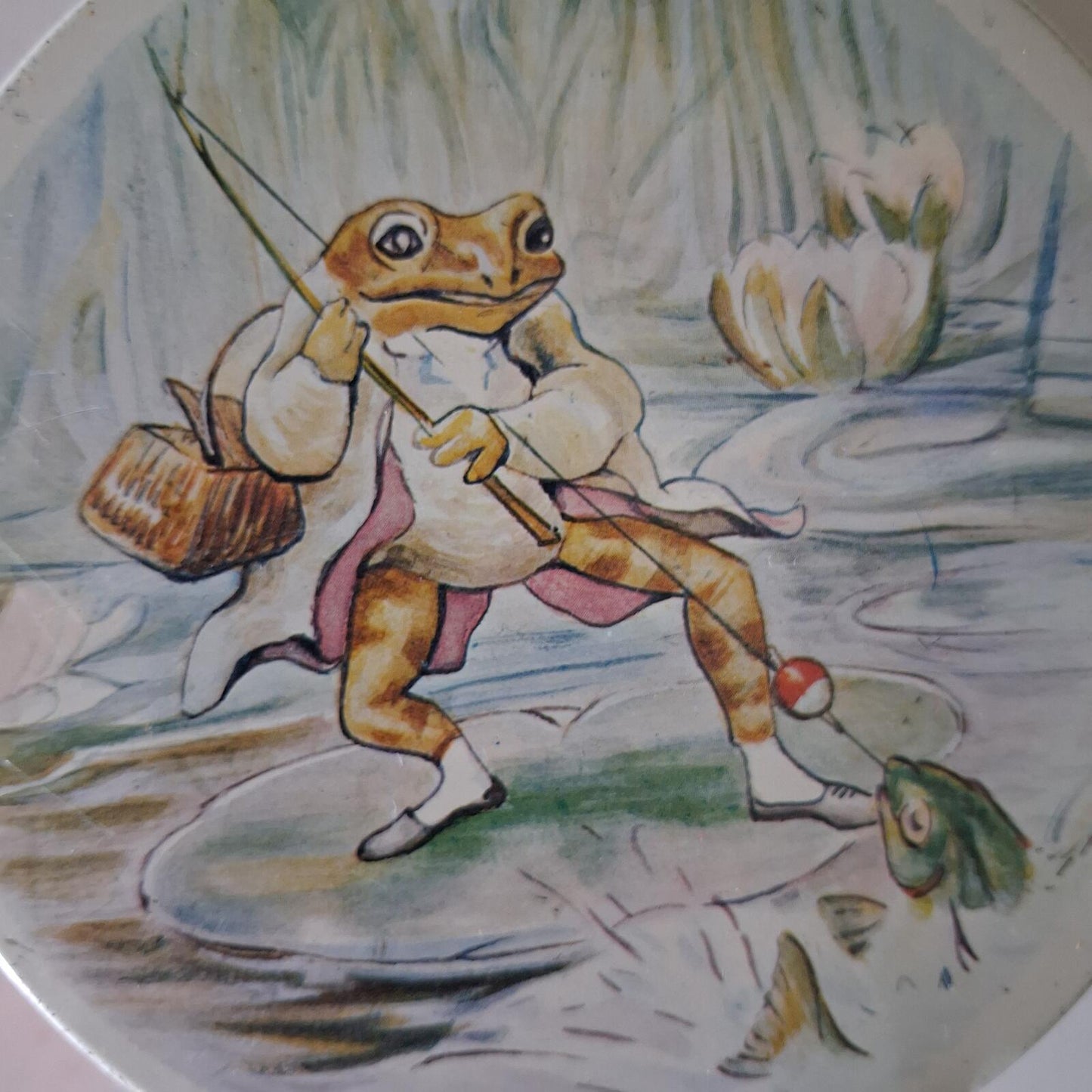 Vintage Jeremy Fisher sweet tin