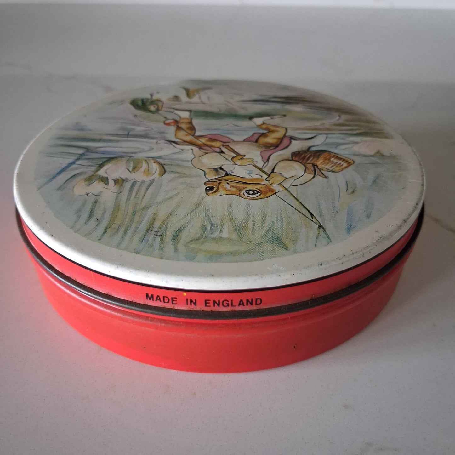 Vintage Jeremy Fisher sweet tin