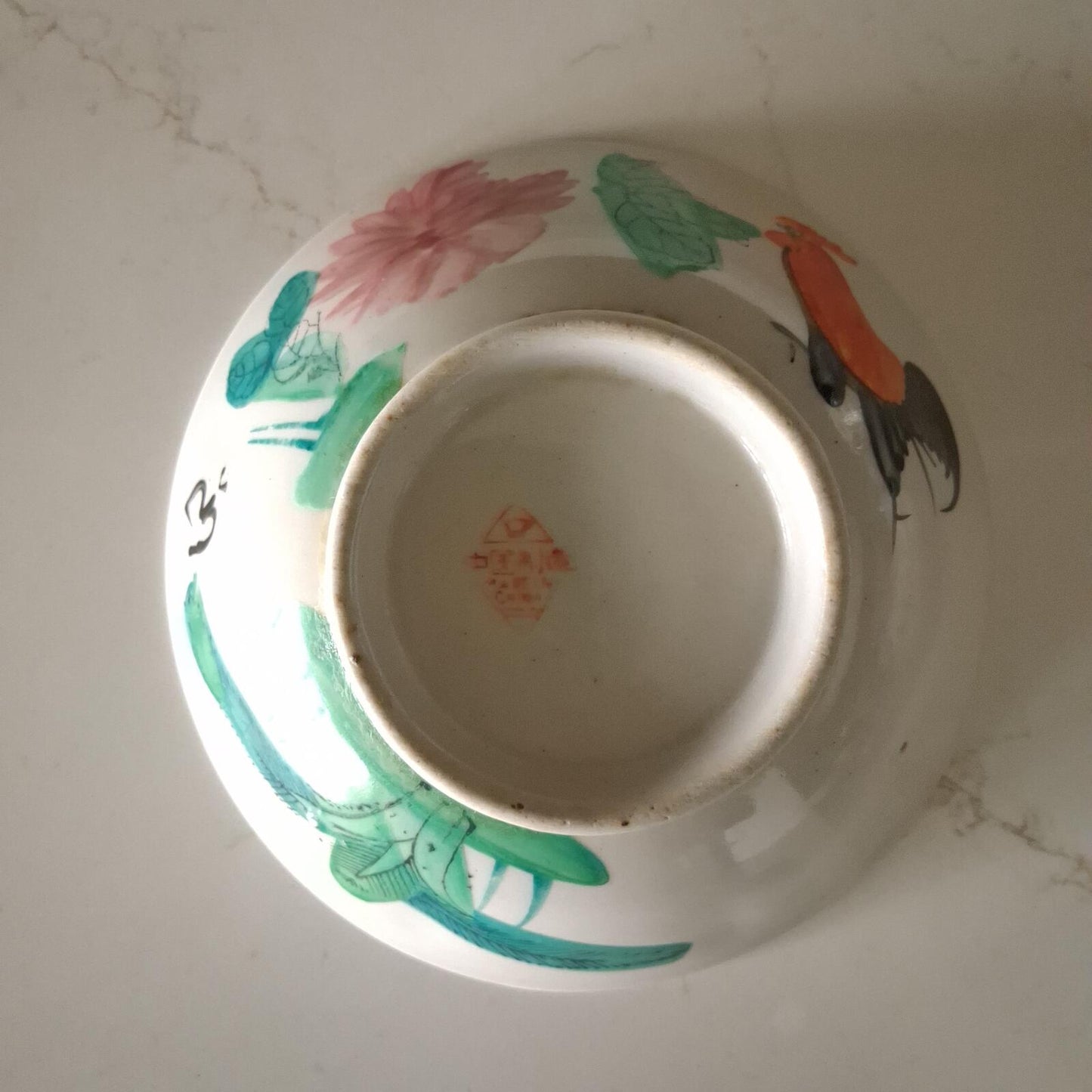 Chinese rooster bowl