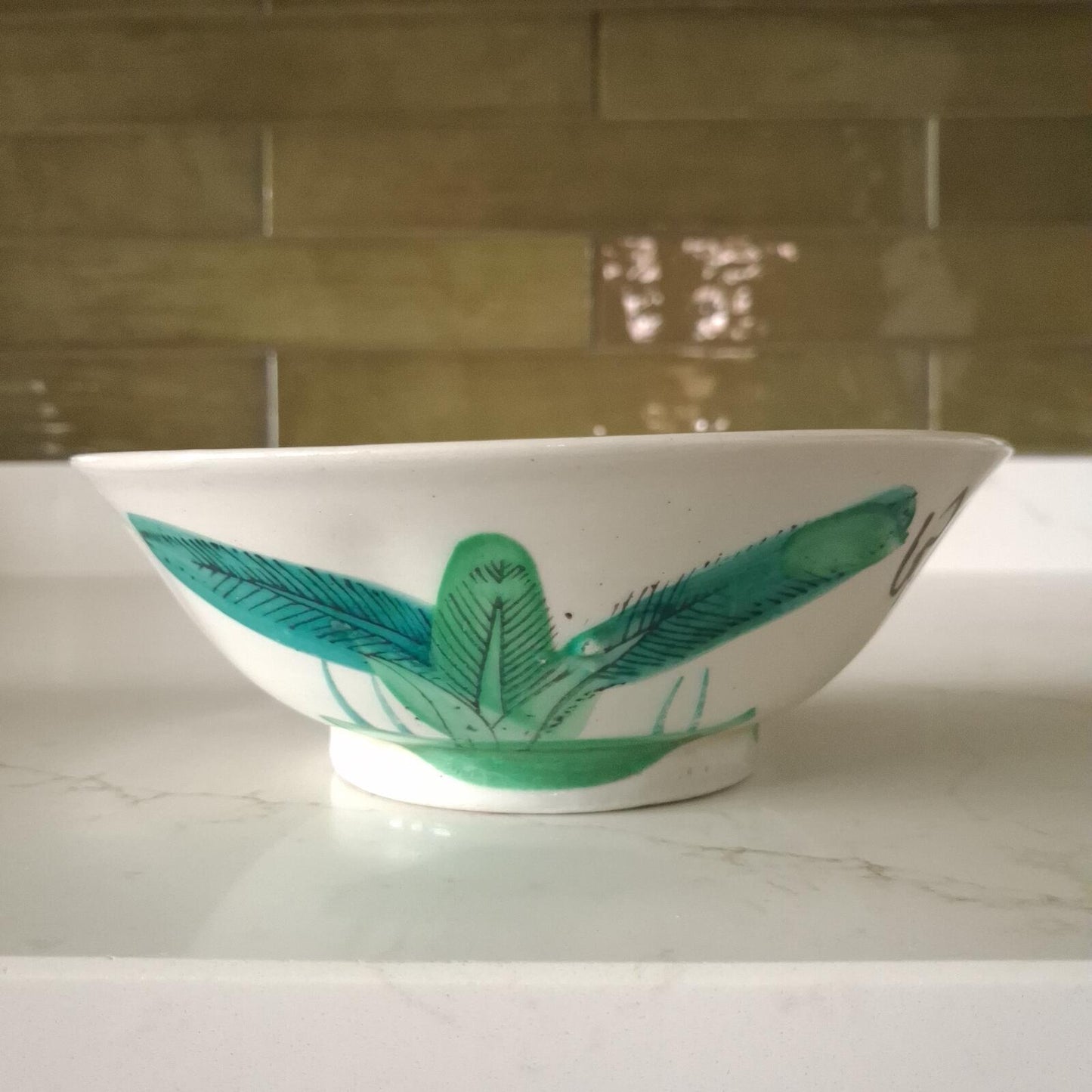 Chinese rooster bowl