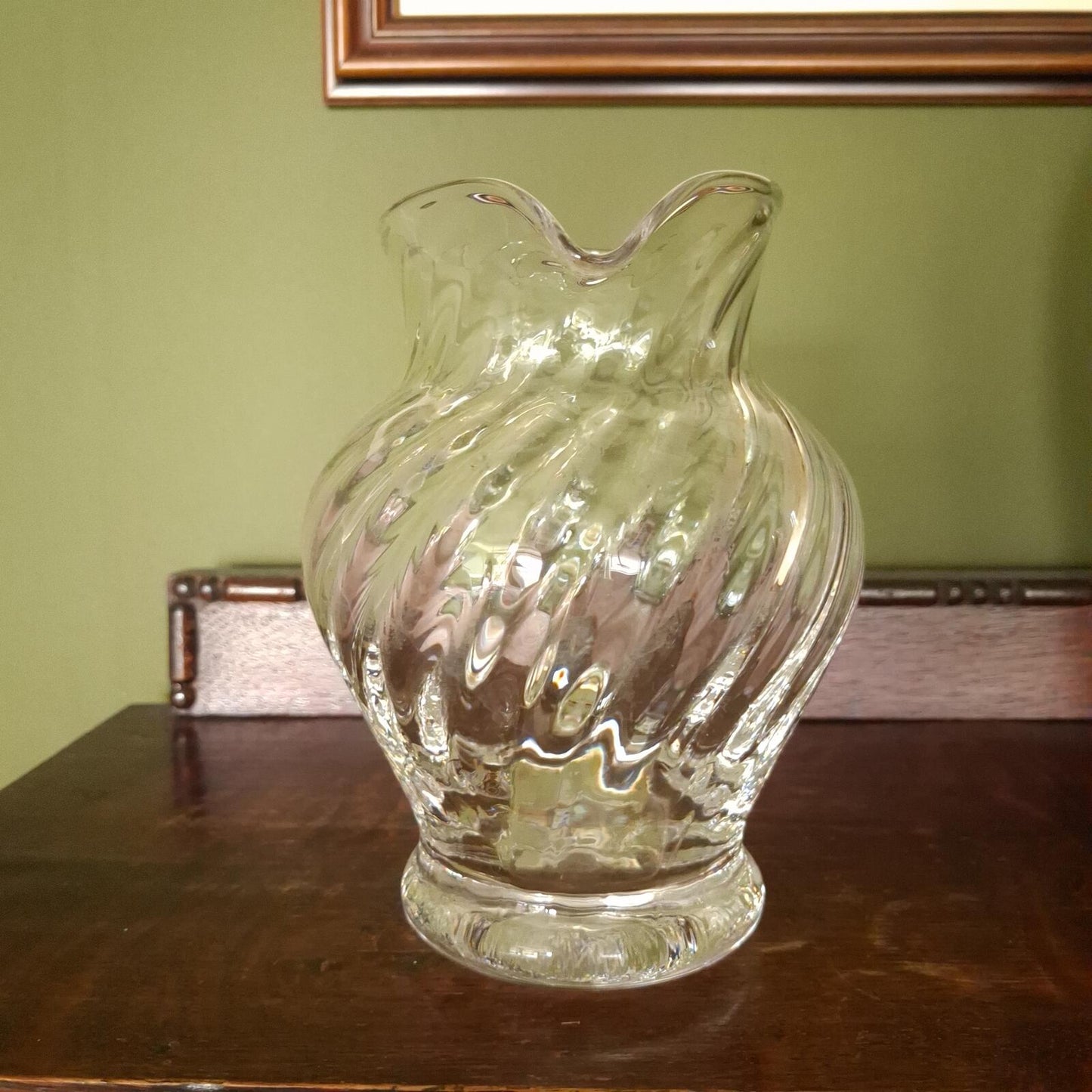 Dartington crystal jug small