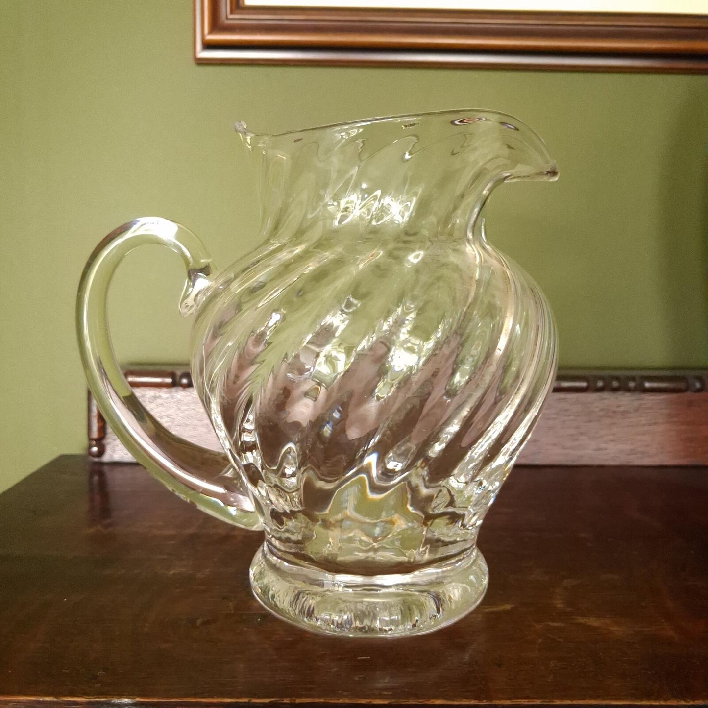 Dartington crystal jug small