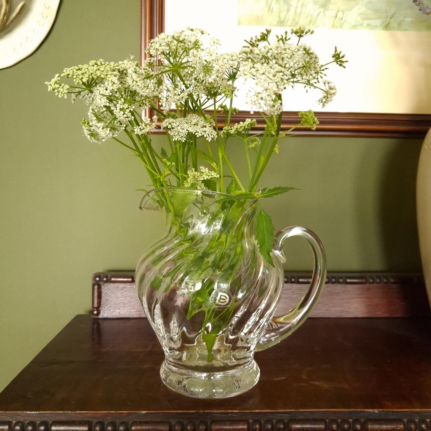 Dartington crystal jug small