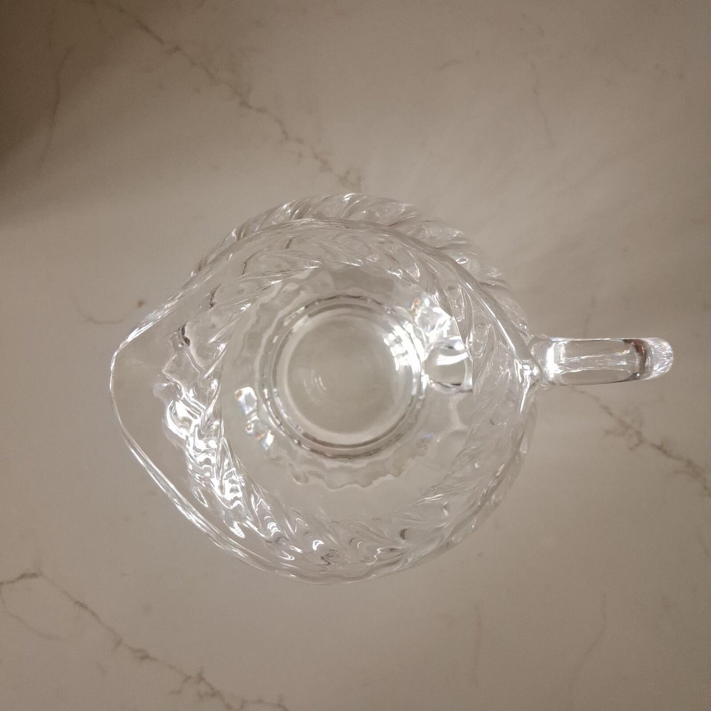 Dartington crystal jug small
