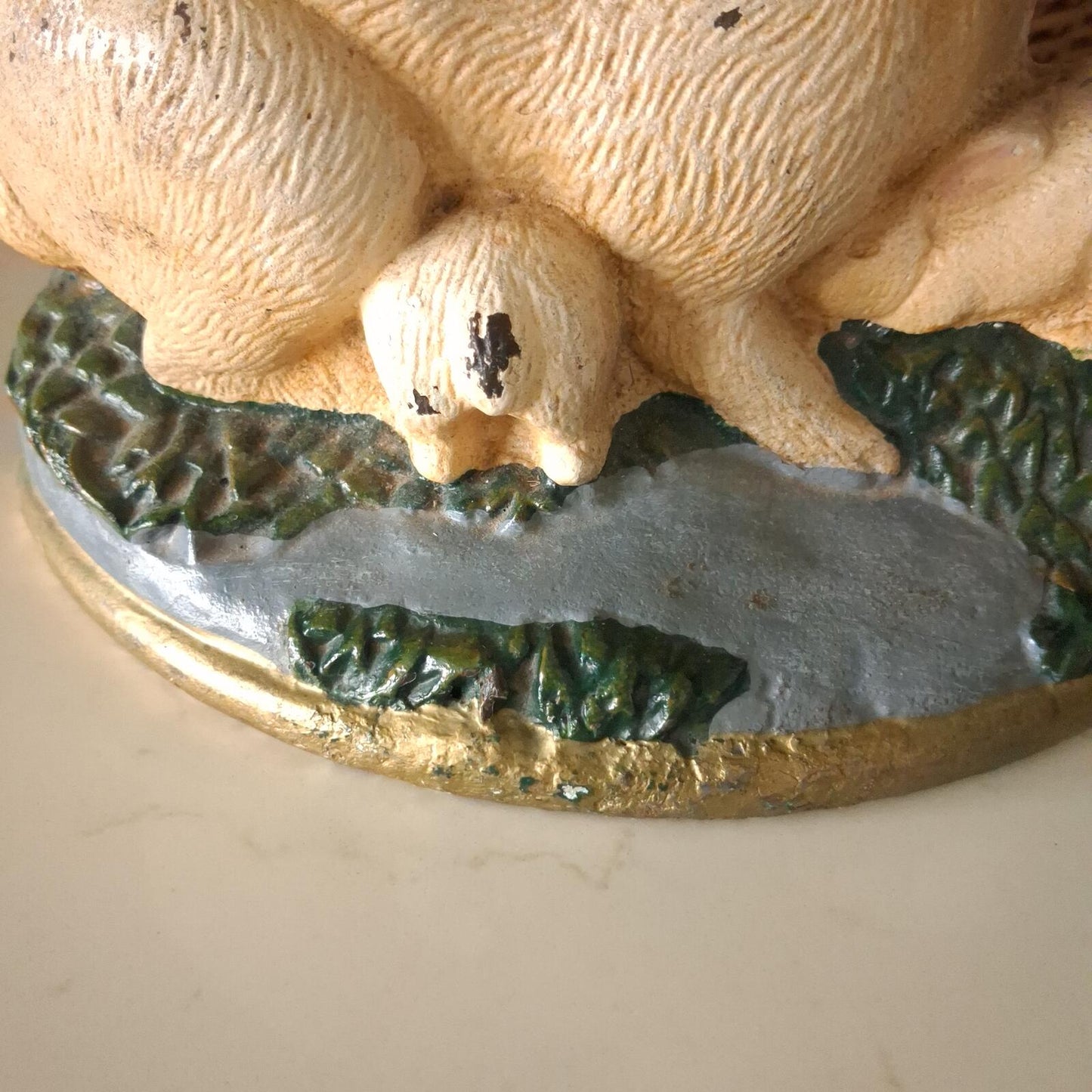 Bunny rabbit doorstop