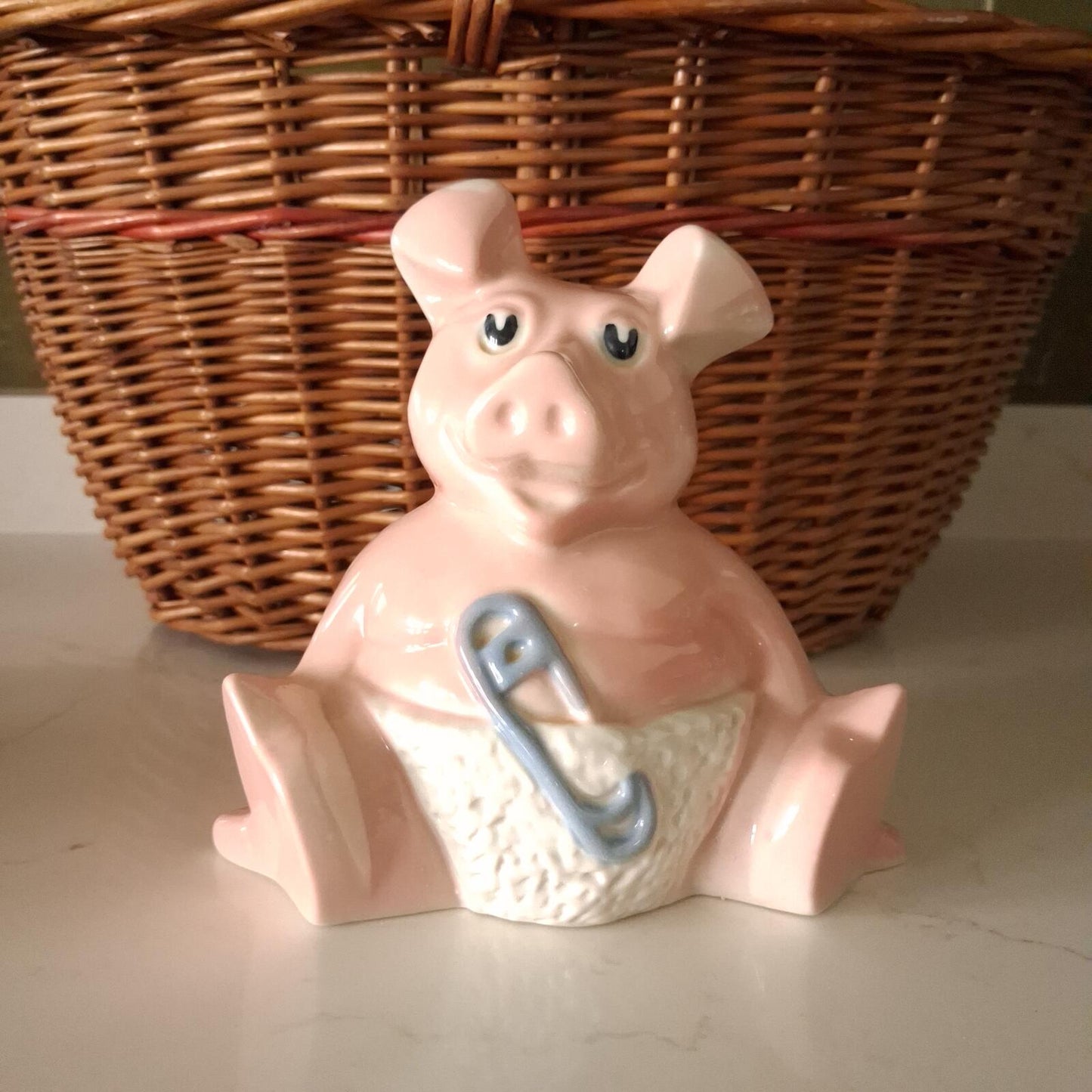Woody baby pig Wade Natwest piggyback.