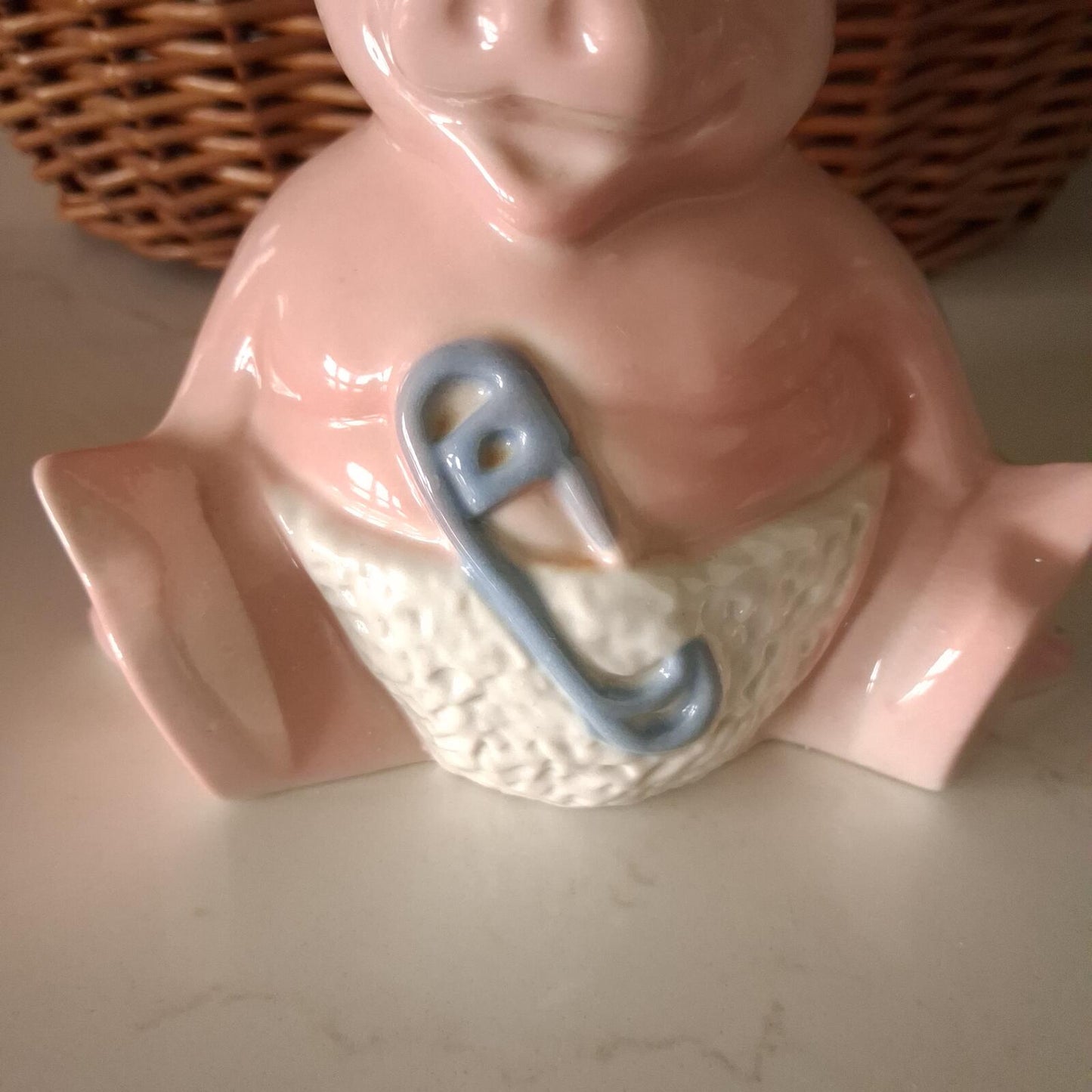 Woody baby pig Wade Natwest piggyback.