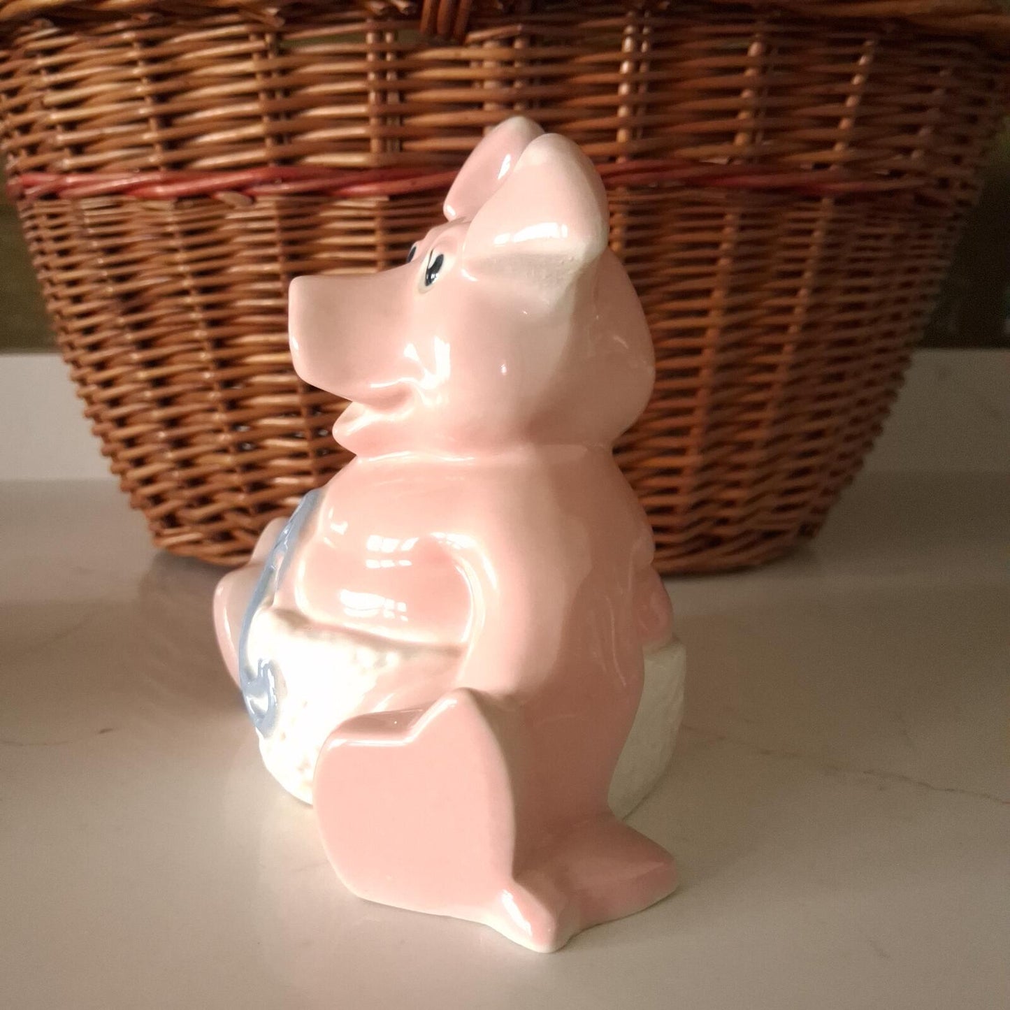 Woody baby pig Wade Natwest piggyback.