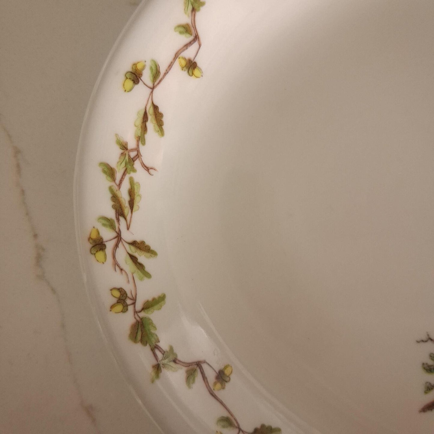 Portmeirion turtle dove oval plate