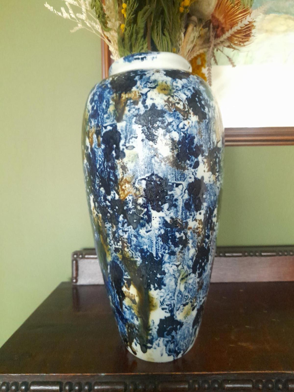 A large studio pottery vase