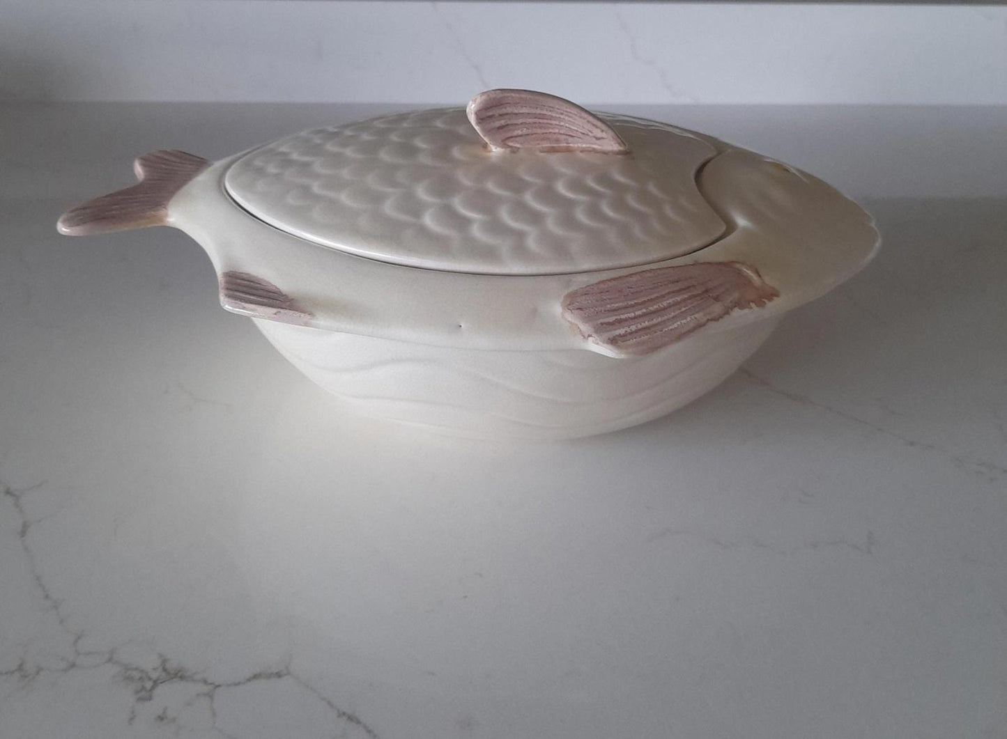 1930's Shorter & Son lidded fish tureen