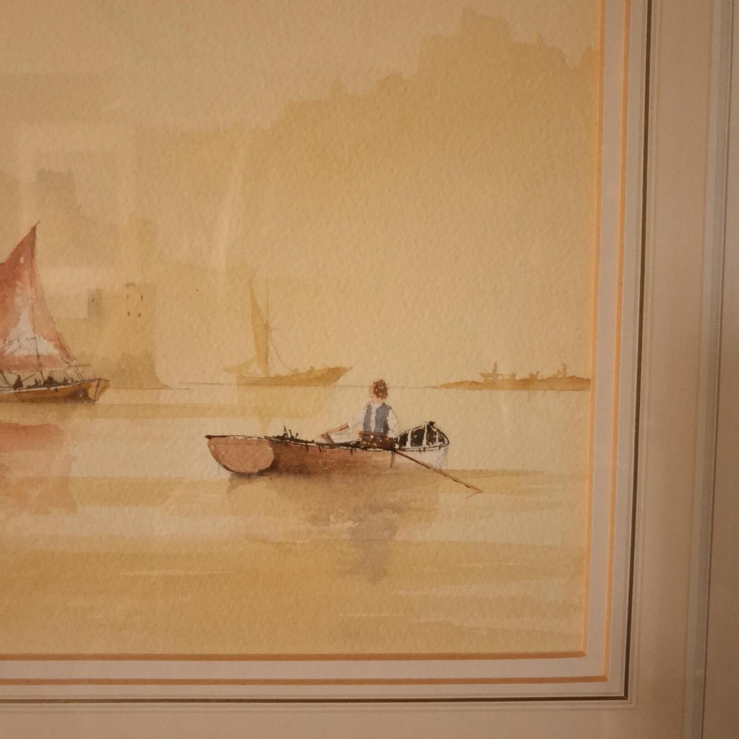 Ken Hammond - framed watercolour original