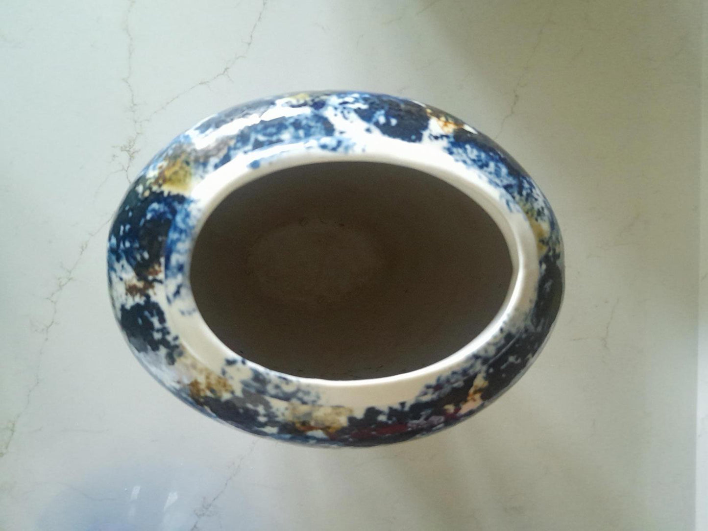 A large studio pottery vase