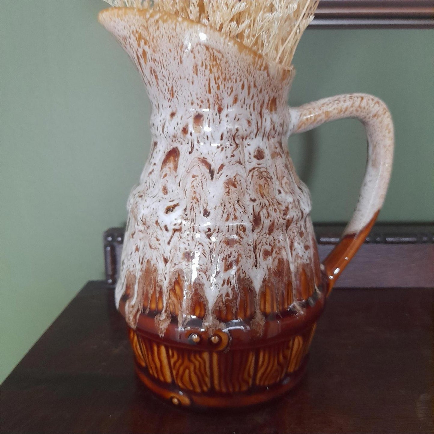 French barrel pitcher jug