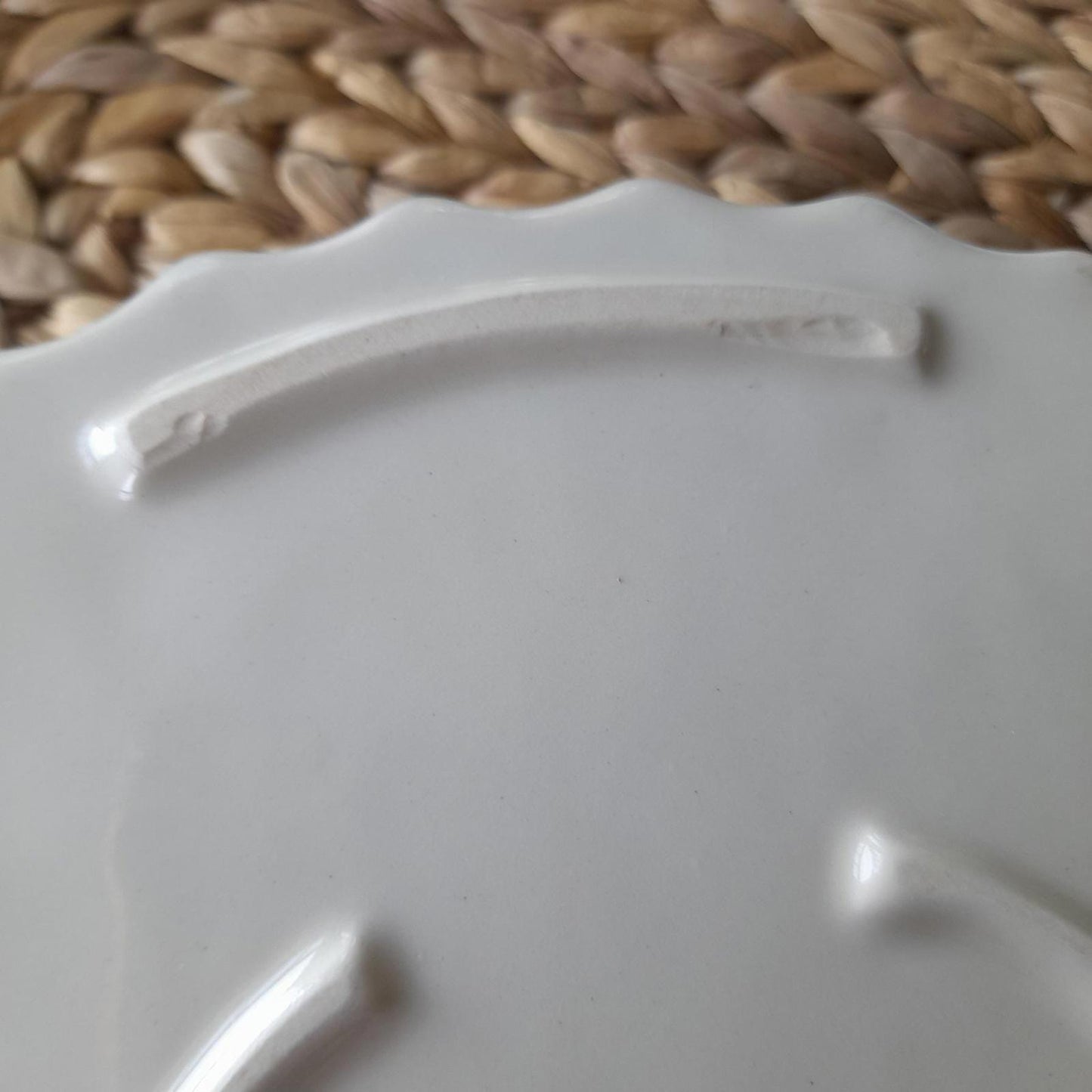 Vintage Lemon Meringue pie dish 25cm