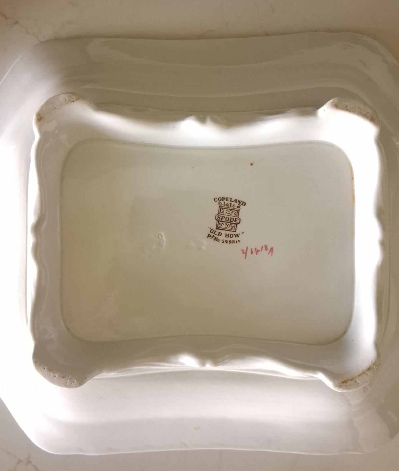 Copeland Spode lidded tureen- Old Bow pattern