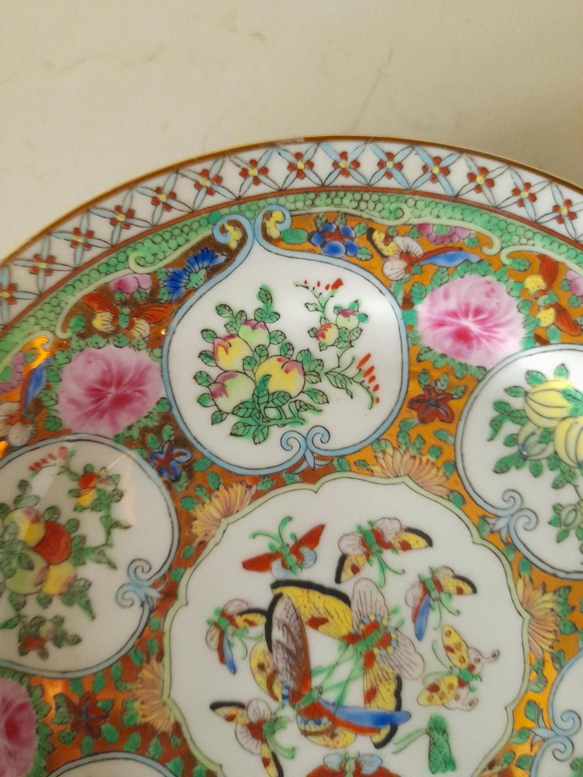 Rose Famille 9" plate
