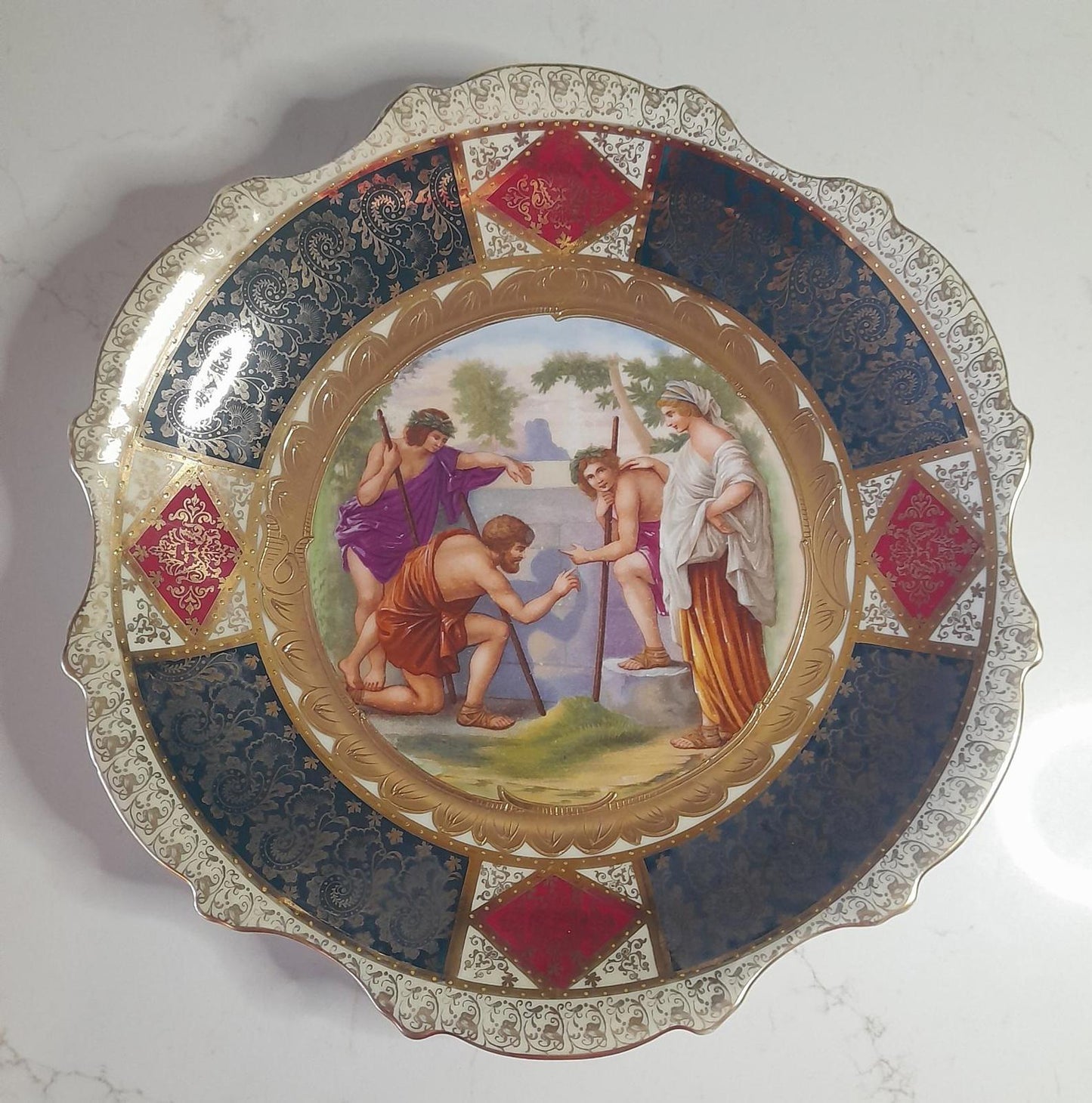 Royal Vienna Wall plate