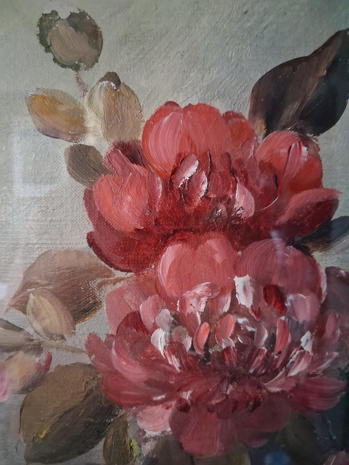Framed original oil painting by artist Ira Englefield