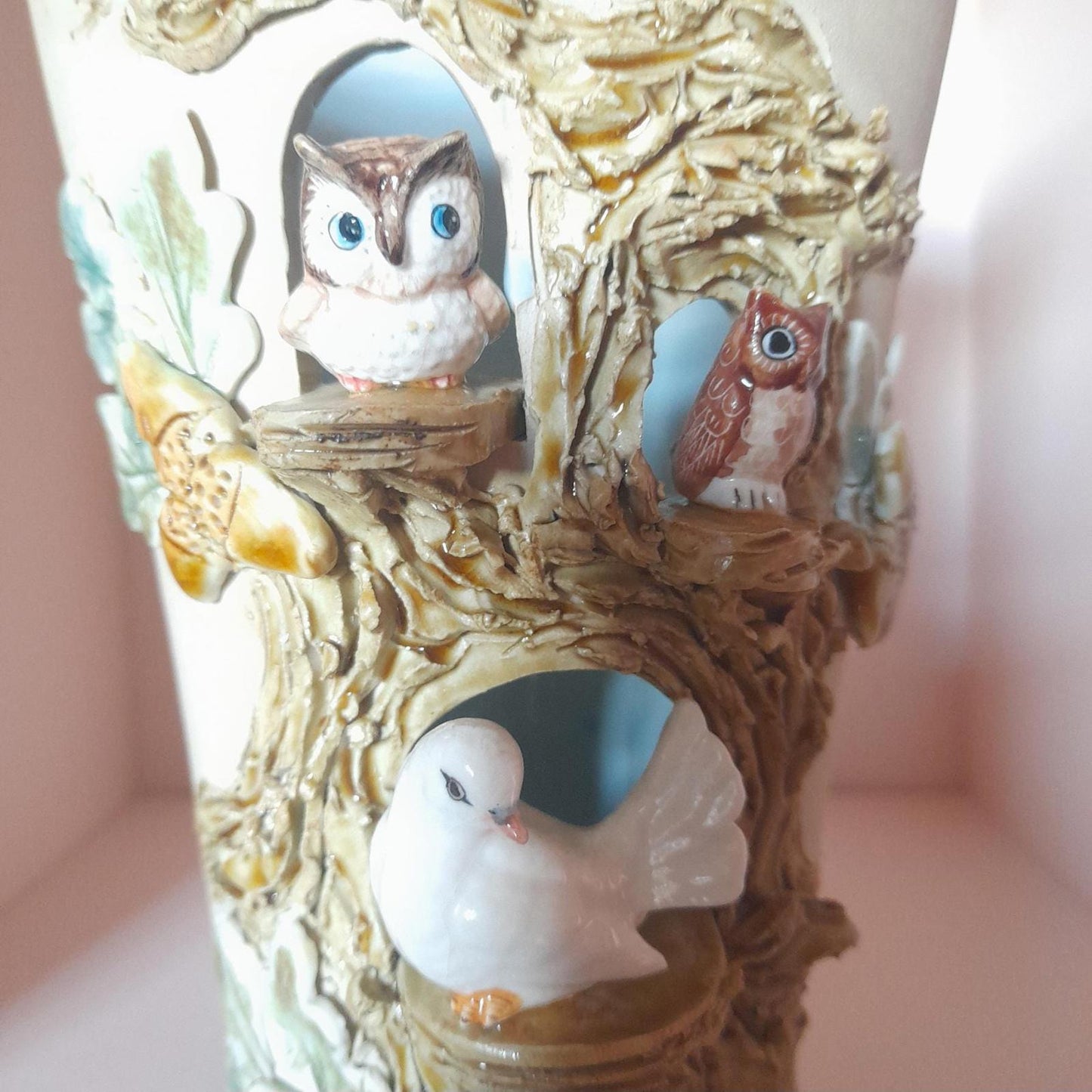 Wall hanging vase by Sue Pitcher