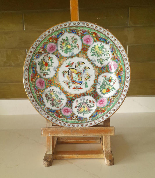 Rose Famille 9" plate