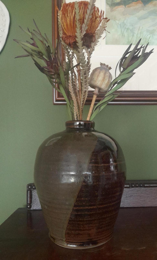 Richard Larque pottery vase