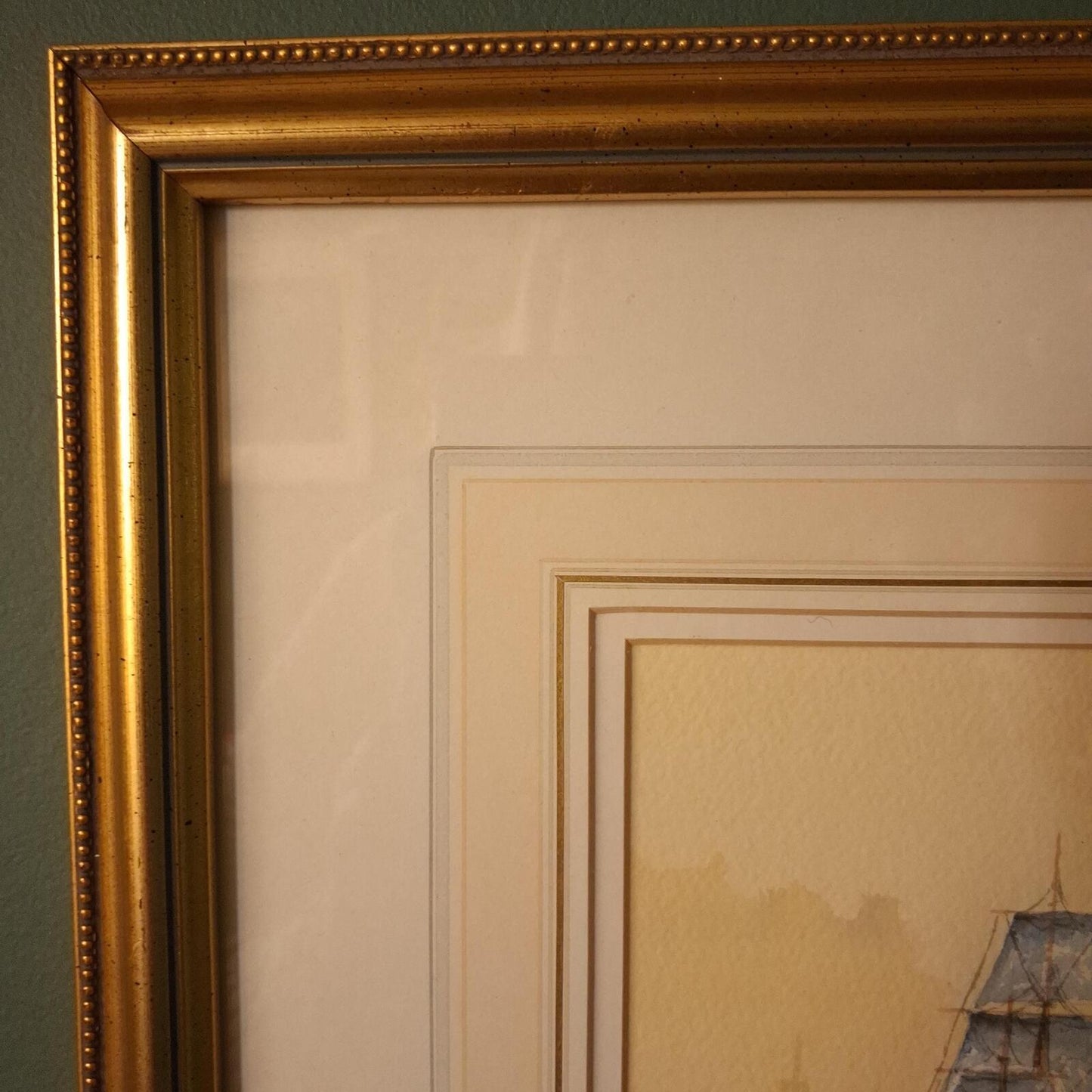 Ken Hammond - framed watercolour original