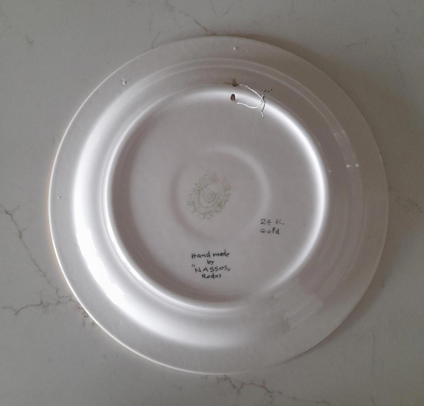Greek Ceramica Olympia wall plate