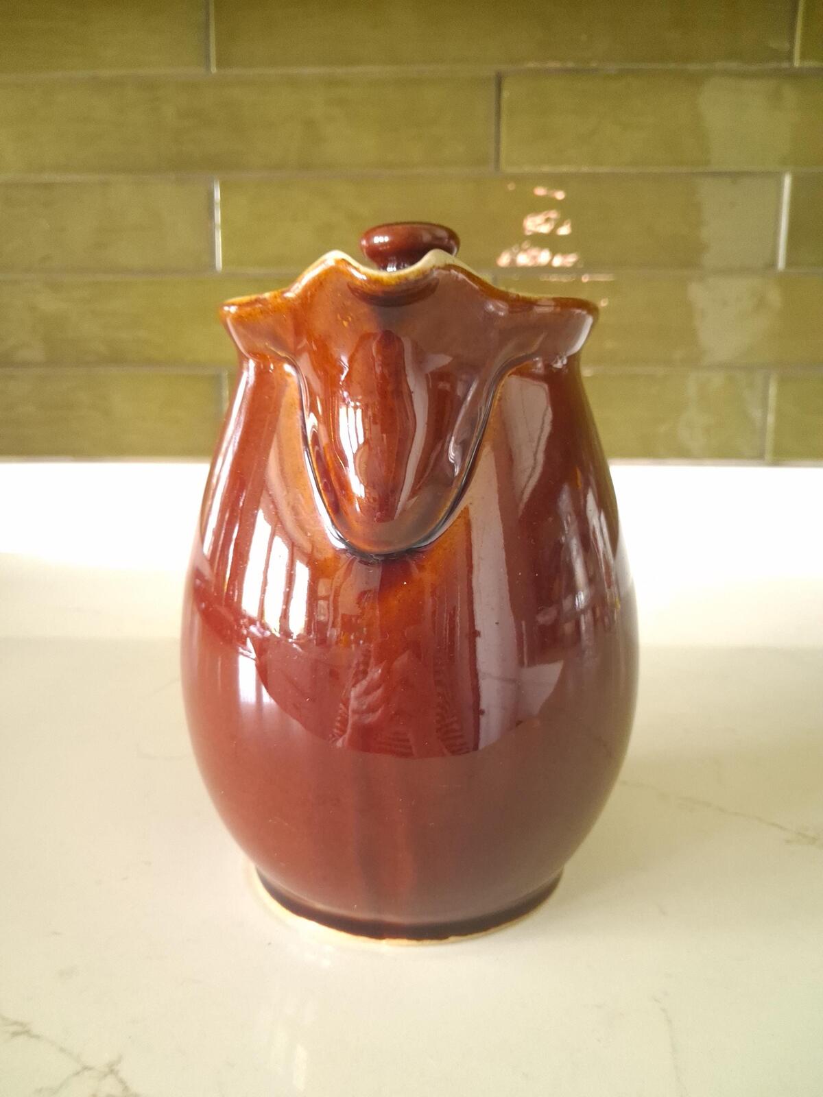 Denby brown glazed 1 1/2 pint tea/coffee pot