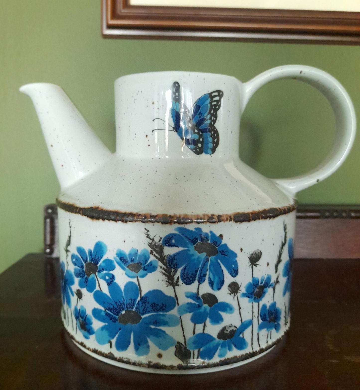 Midwinter Stonehenge spring pattern teapot - no lid