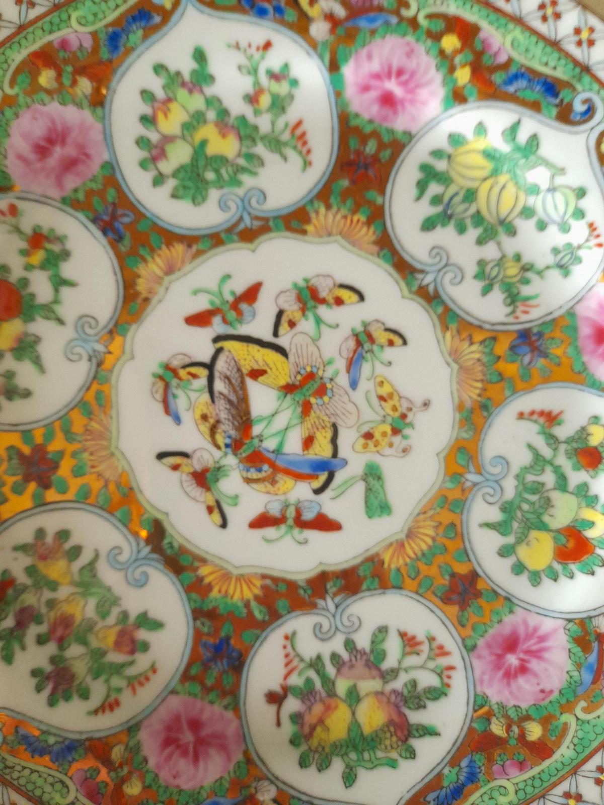 Rose Famille 9" plate