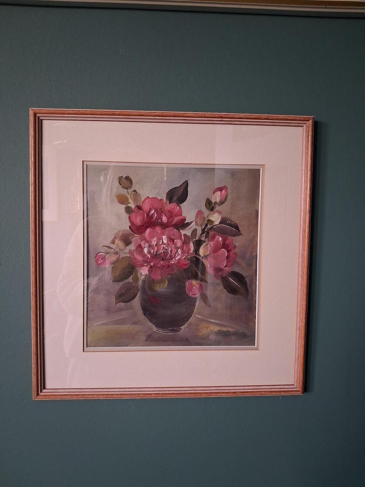 Framed original oil painting by artist Ira Englefield
